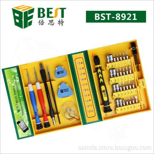 BST-8921 38 In 1 Screwdriver Set Repair Tools Kit for Mobile Phone PC Tablet